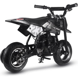 MotoTec Supermoto 50cc 2-Stroke Kids Dirt Bike Gas Dirt Bikes MotoTec