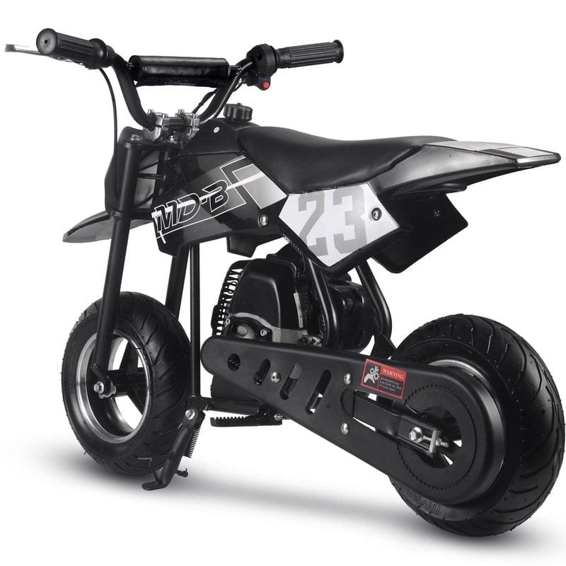 MotoTec Supermoto 50cc 2-Stroke Kids Dirt Bike Gas Dirt Bikes MotoTec