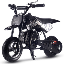 MotoTec Supermoto 50cc 2-Stroke Kids Dirt Bike Gas Dirt Bikes MotoTec