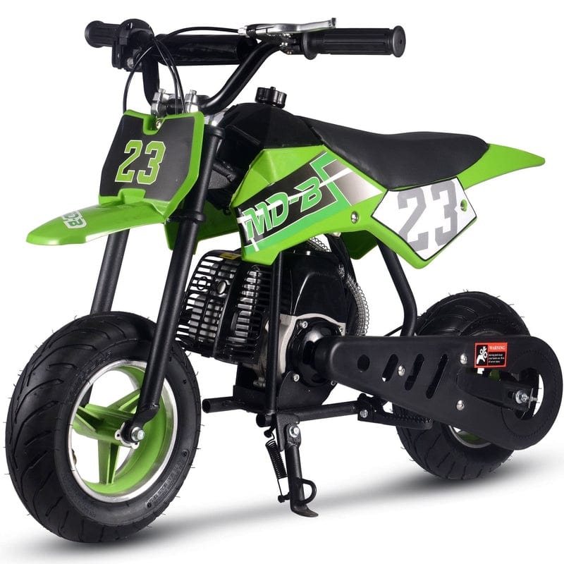 MotoTec Supermoto 50cc 2-Stroke Kids Dirt Bike Gas Dirt Bikes MotoTec