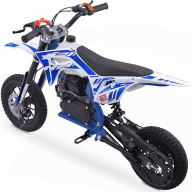 MotoTec Villain 52cc 2-Stroke Kids Gas Dirt Bike Gas Dirt Bikes MotoTec
