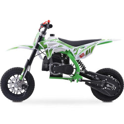 MotoTec Villain 52cc 2-Stroke Kids Gas Dirt Bike Gas Dirt Bikes MotoTec