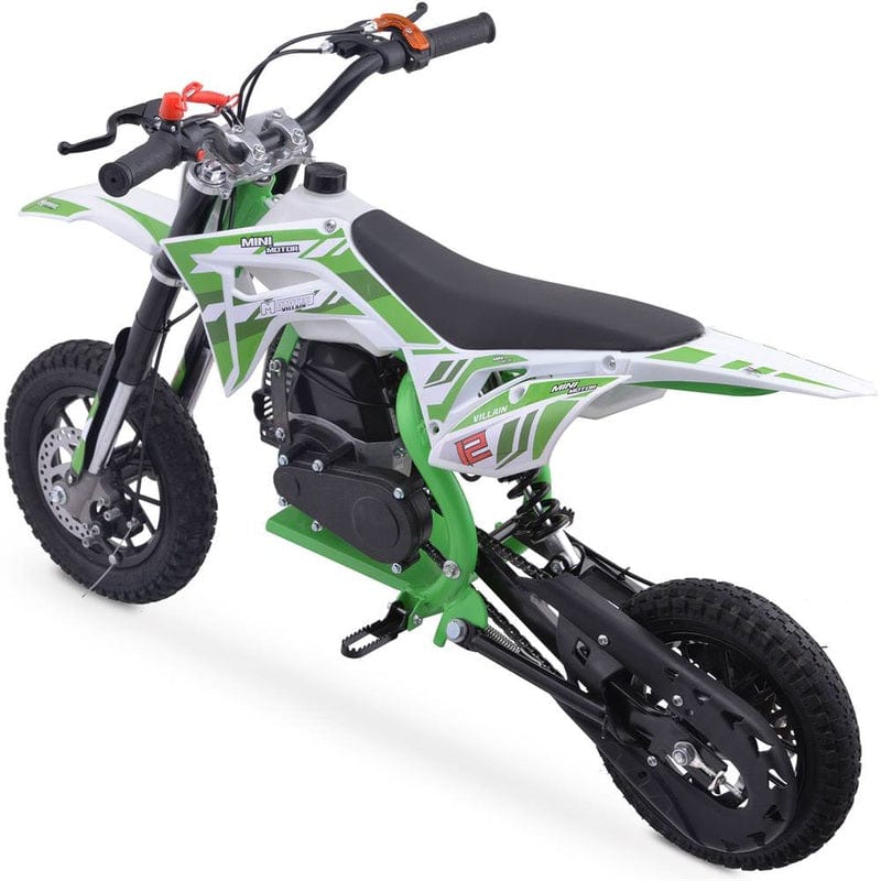 MotoTec Villain 52cc 2-Stroke Kids Gas Dirt Bike Gas Dirt Bikes MotoTec