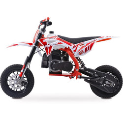 MotoTec Villain 52cc 2-Stroke Kids Gas Dirt Bike Gas Dirt Bikes MotoTec