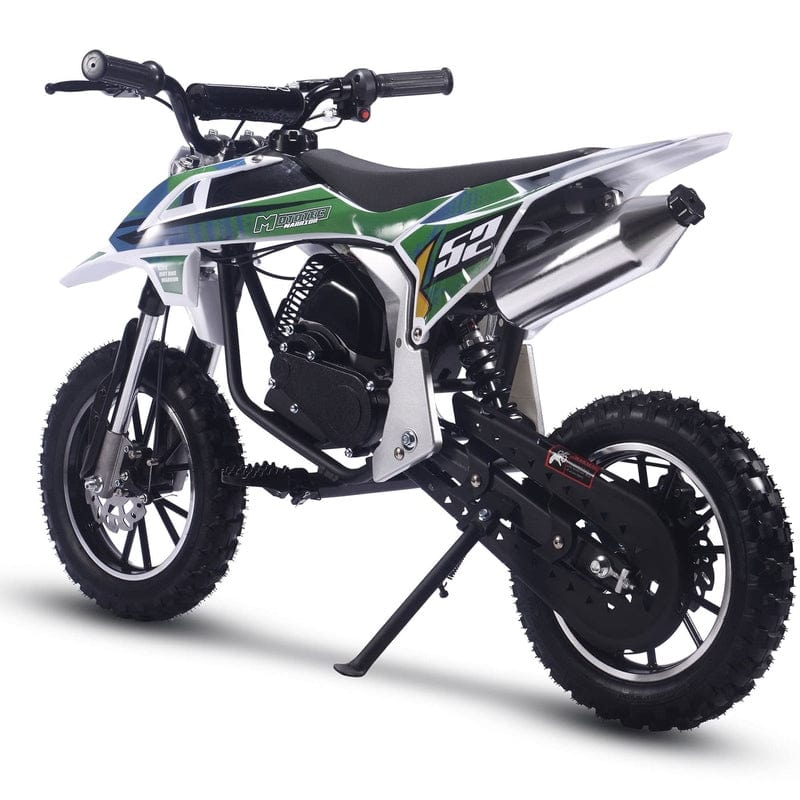 MotoTec Warrior 52cc 2-Stroke Kids Gas Dirt Bike Gas Dirt Bikes MotoTec