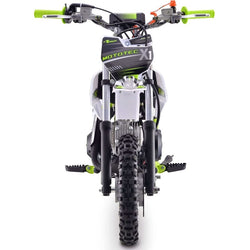 MotoTec X1 110cc 4-Stroke Gas Dirt Bike Green Gas Dirt Bikes MotoTec