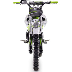 MotoTec X3 125cc 4-Stroke Gas Dirt Bike Green Gas Dirt Bikes MotoTec