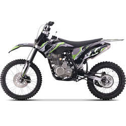 MotoTec X4 150cc 4-Stroke Gas Dirt Bike Black