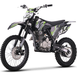 MotoTec X4 150cc 4-Stroke Gas Dirt Bike Black