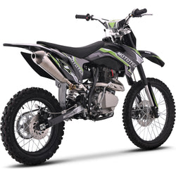 MotoTec X4 150cc 4-Stroke Gas Dirt Bike Black