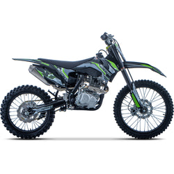 MotoTec X5 250cc 4-Stroke Gas Dirt Bike Black
