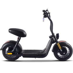 MotoTec Diablo 48v 1000w Lithium Electric Scooter Black Electric Scooters MotoTec