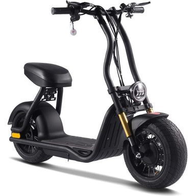 MotoTec Diablo 48v 1000w Lithium Electric Scooter Black Electric Scooters MotoTec