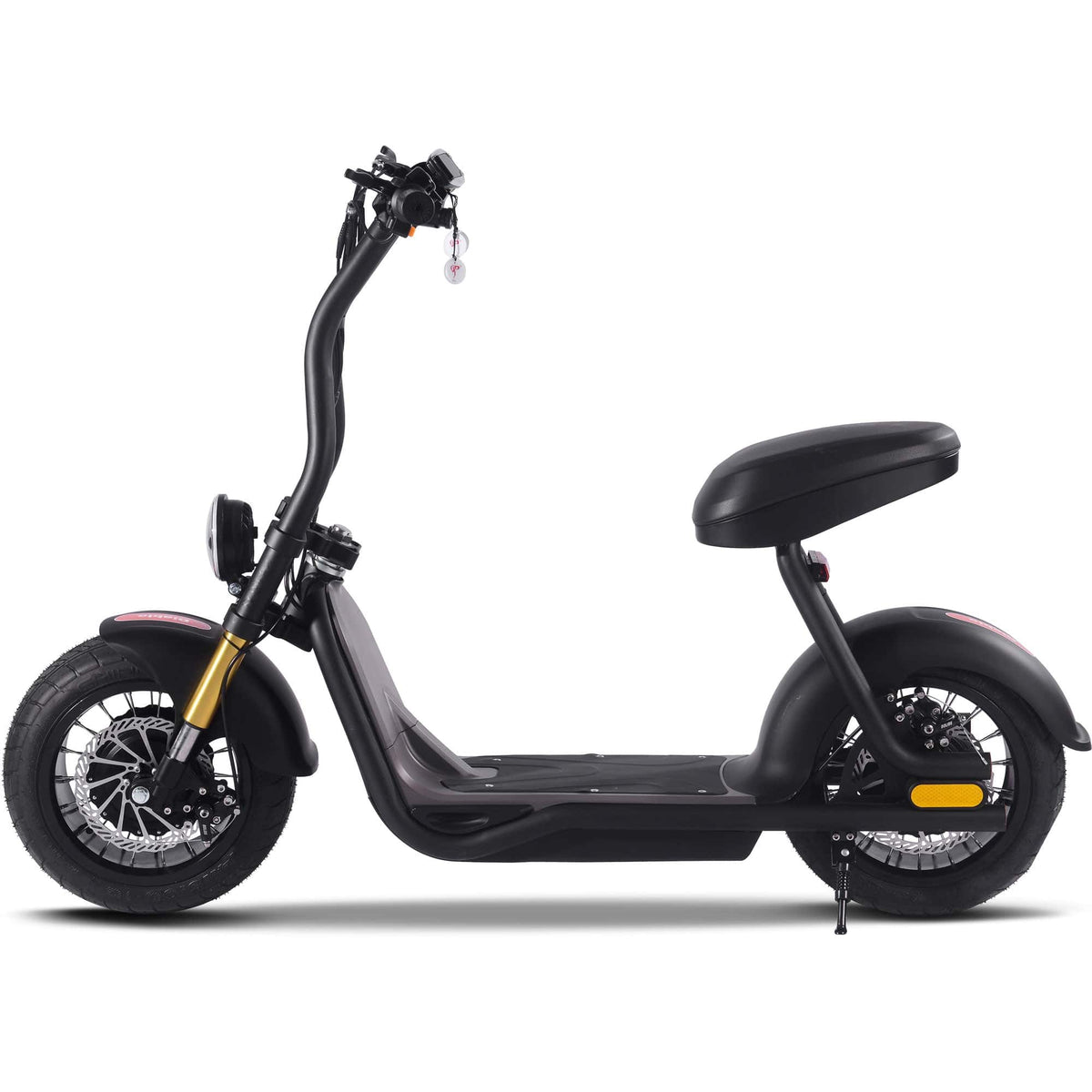 MotoTec Diablo 48v 1000w Lithium Electric Scooter White Electric Scooters MotoTec