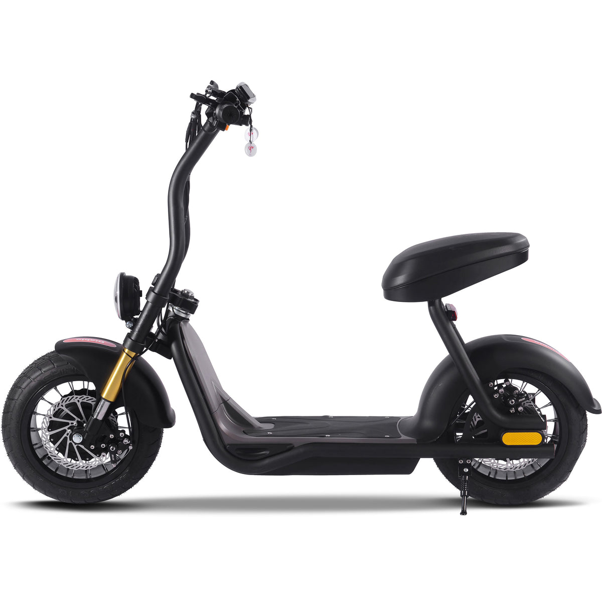 MotoTec Diablo 48v 1000w Lithium Electric Scooter White