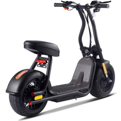 MotoTec Diablo 48v 1000w Lithium Electric Scooter Black Electric Scooters MotoTec