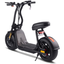 MotoTec Diablo 48v 1000w Lithium Electric Scooter White Electric Scooters MotoTec