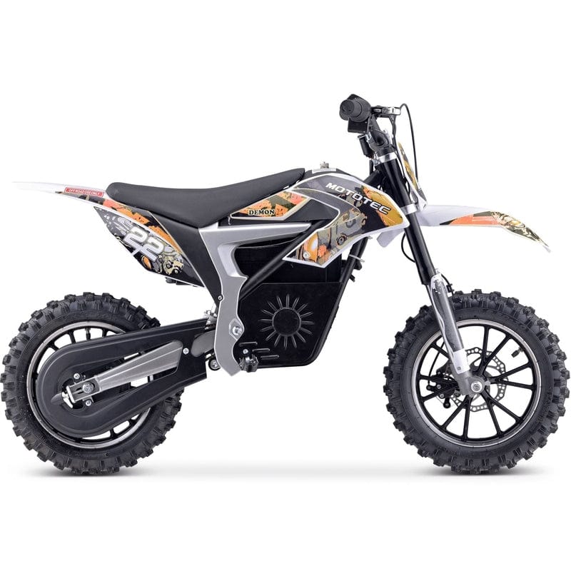 MotoTec 36v 500w Demon Electric Dirt Bike Lithium Electric Dirt Bike MotoTec