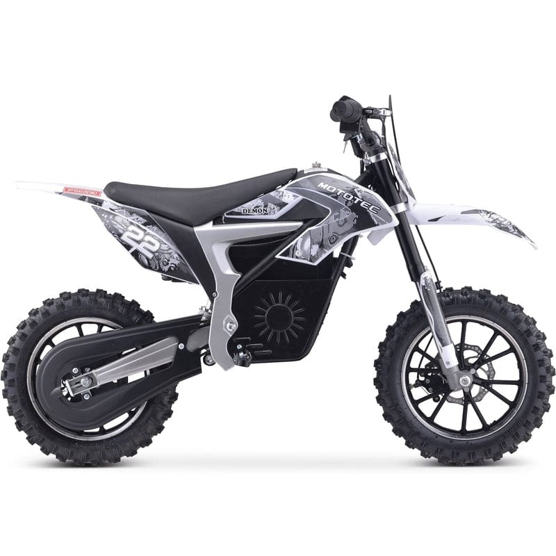 MotoTec 36v 500w Demon Electric Dirt Bike Lithium Electric Dirt Bike MotoTec