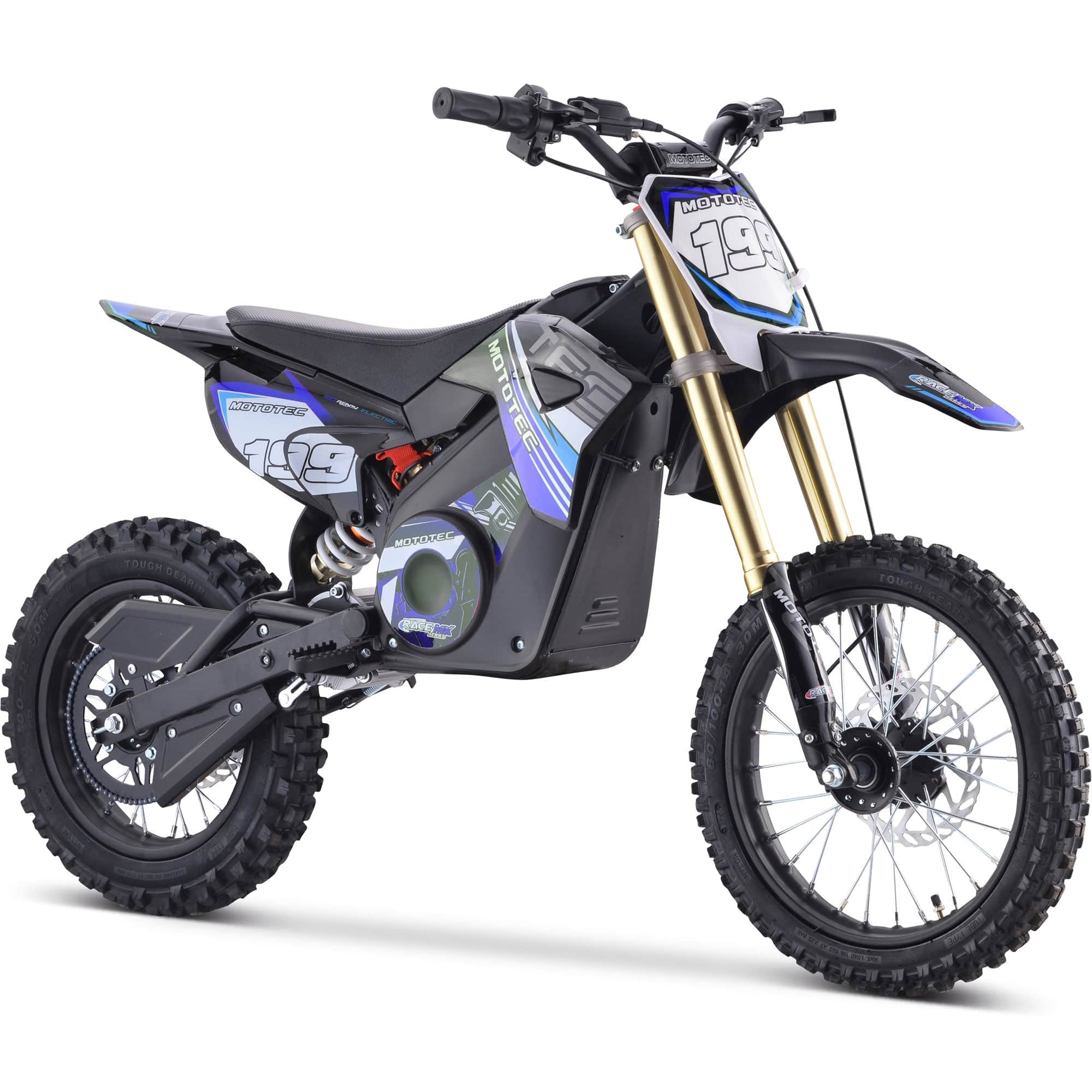 MotoTec 48v 1800w Pro Electric Dirt Bike Lithium (Pre-order: Early July) Electric Dirt Bike MotoTec