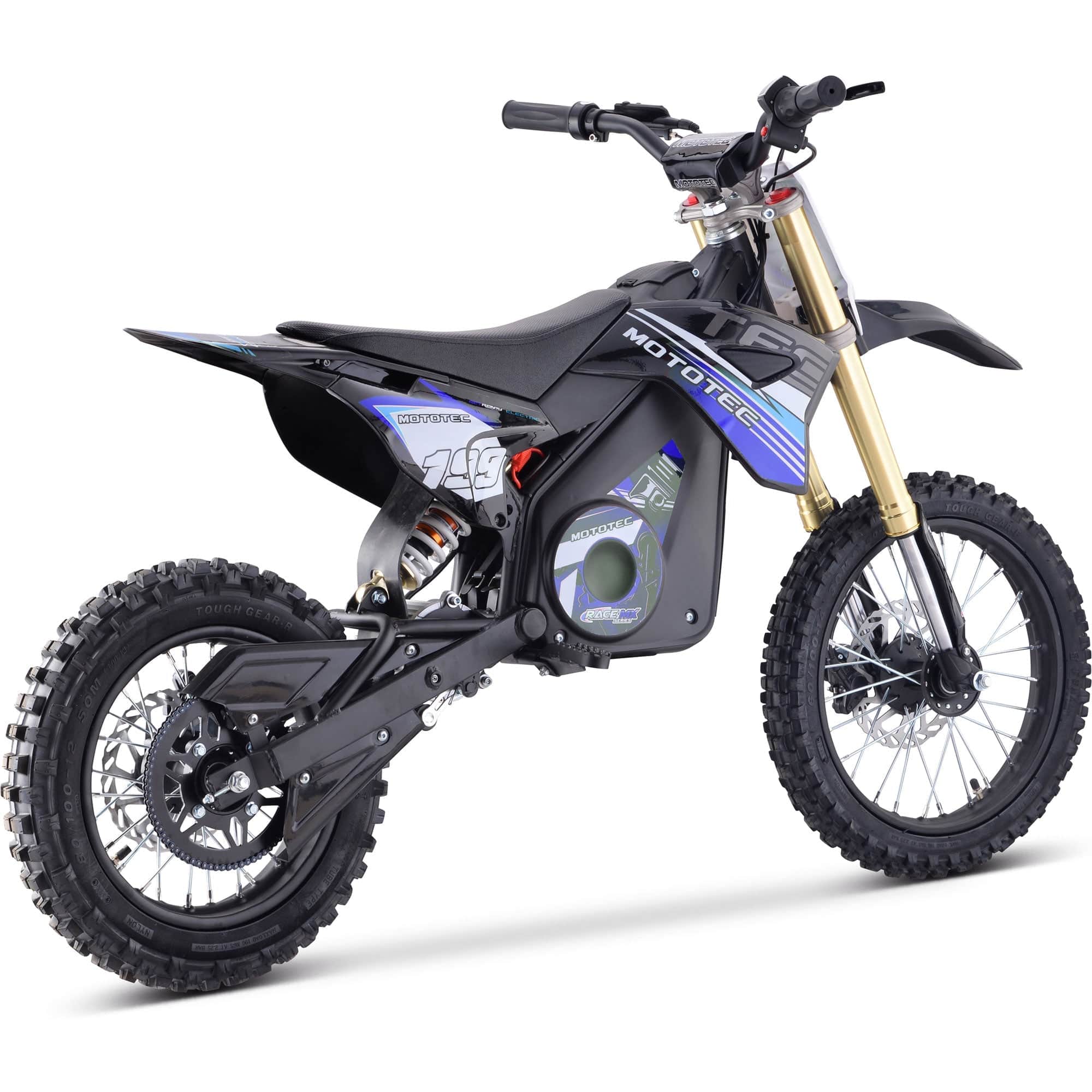 MotoTec 48v 1800w Pro Electric Dirt Bike Lithium (Pre-order: Early July) Electric Dirt Bike MotoTec