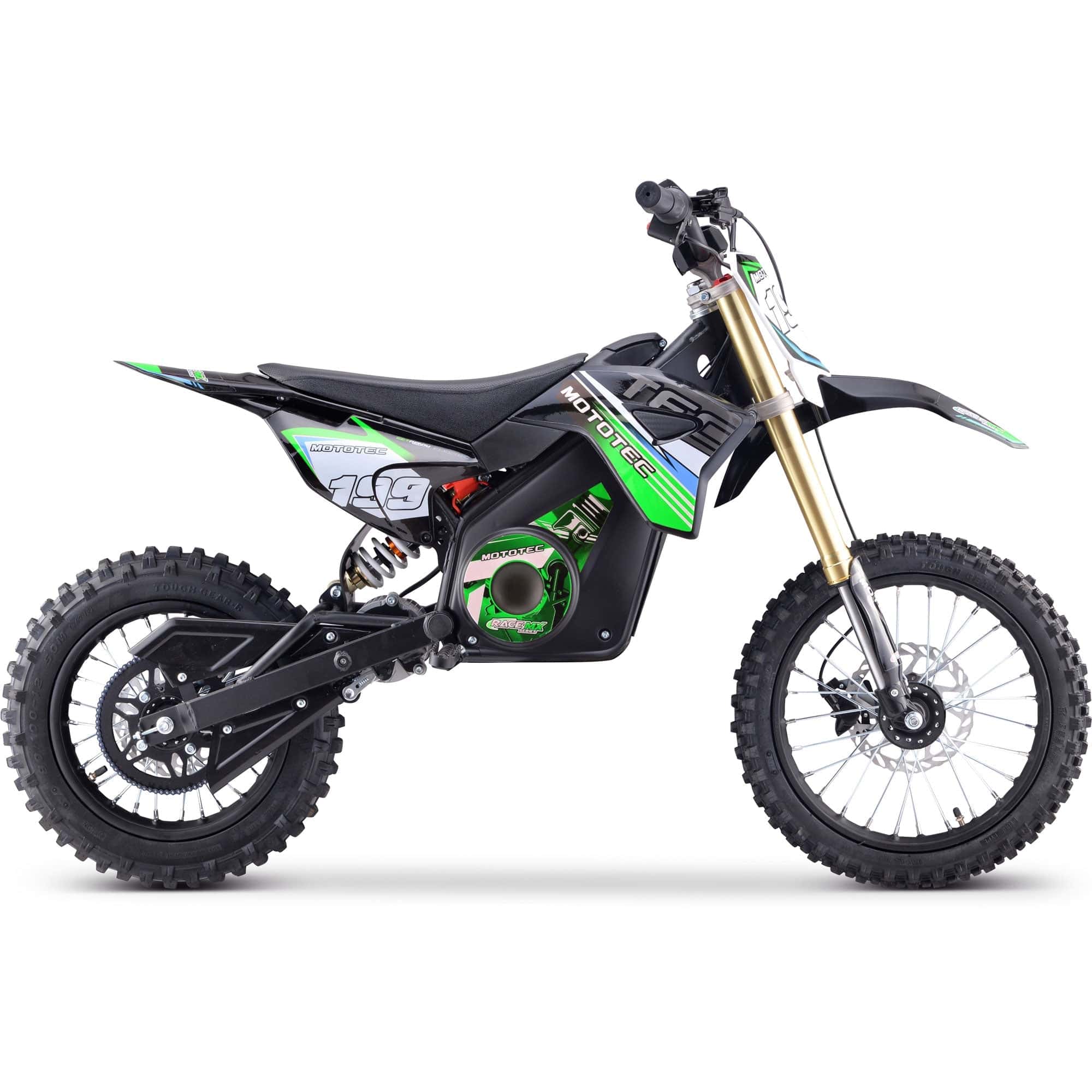 MotoTec 48v 1800w Pro Electric Dirt Bike Lithium (Pre-order: Early July) Electric Dirt Bike MotoTec