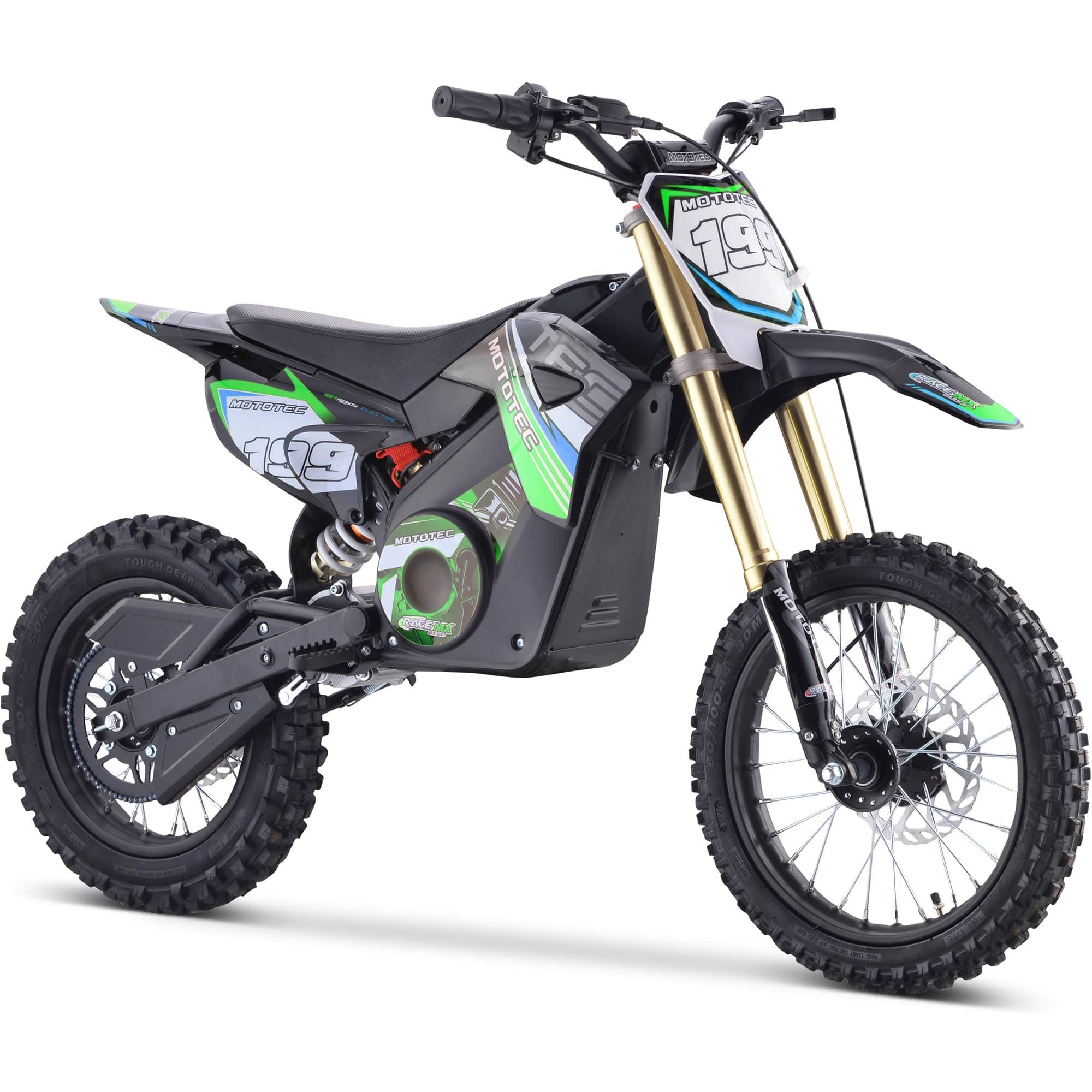 MotoTec 48v 1800w Pro Electric Dirt Bike Lithium (Pre-order: Early July) Electric Dirt Bike MotoTec