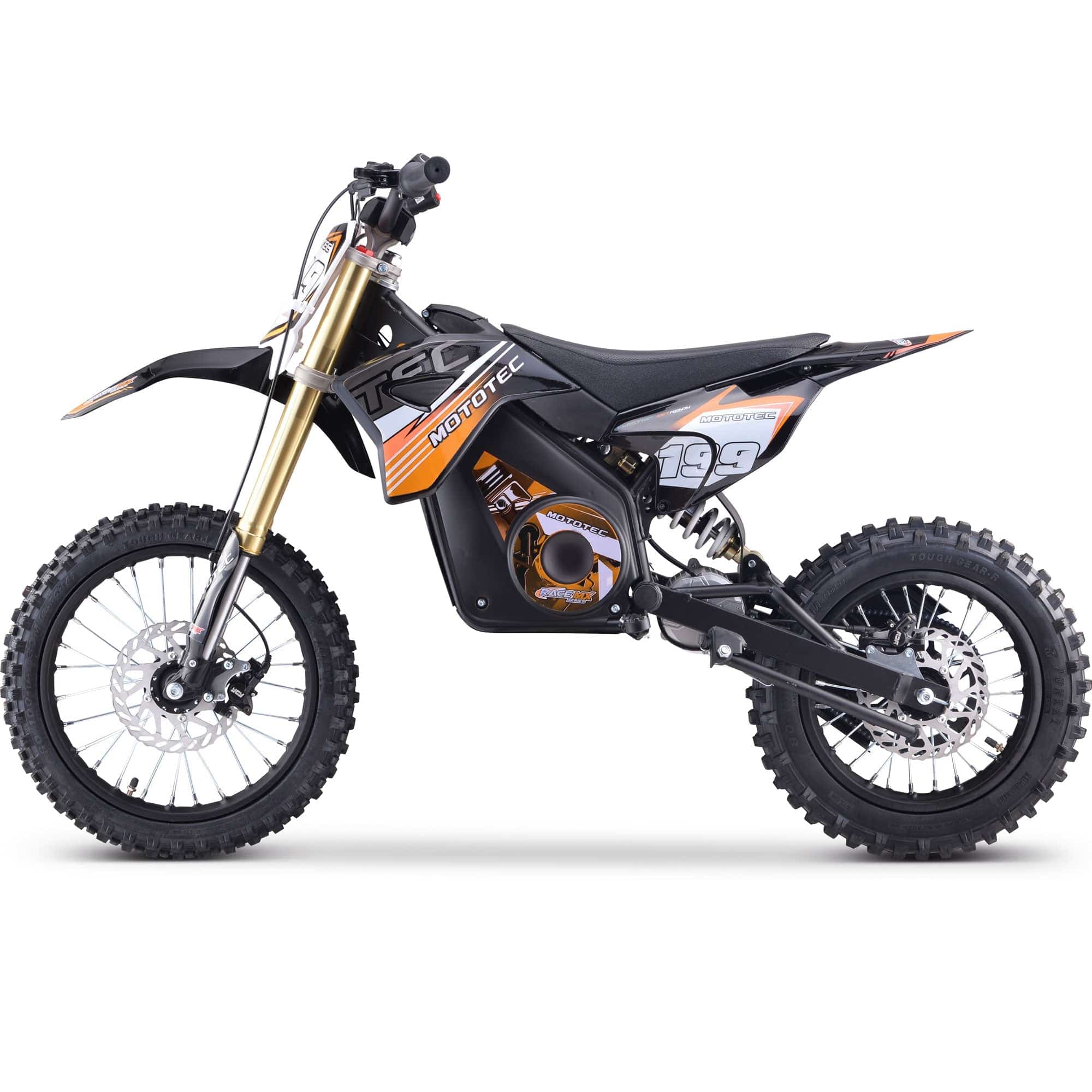 MotoTec 48v 1800w Pro Electric Dirt Bike Lithium (Pre-order: Early July) Electric Dirt Bike MotoTec