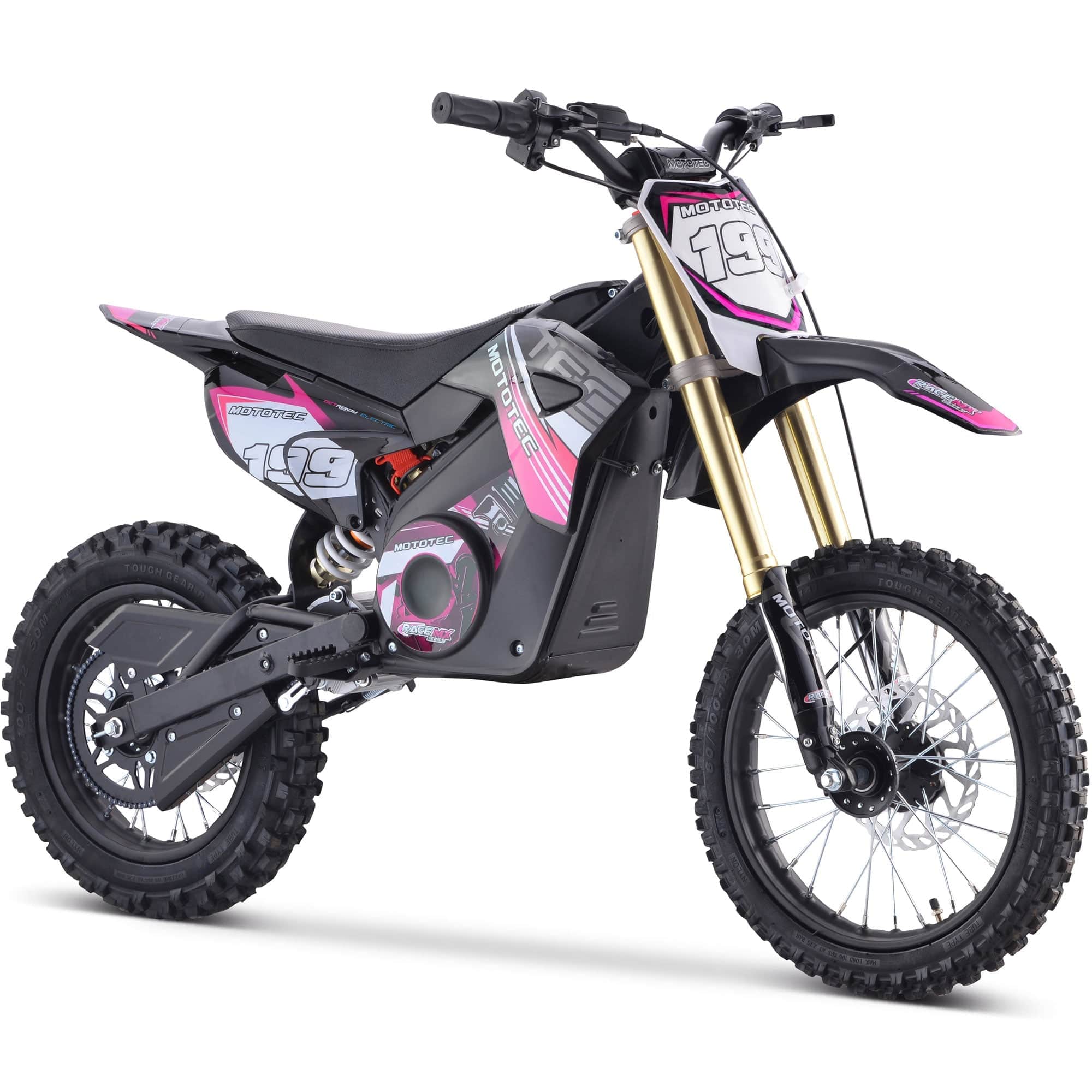 Pink MT-Dirt-Pro-1500 Electric Dirt Bike