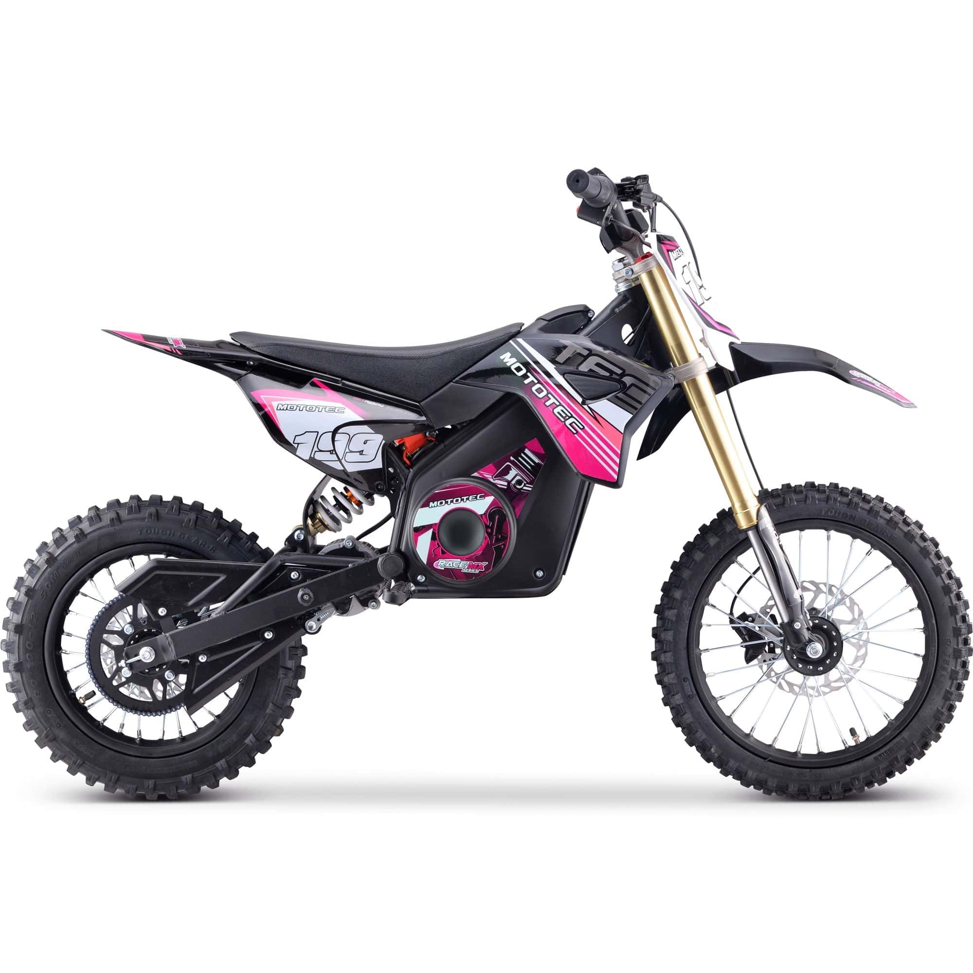 Pink MT-Dirt-Pro-1500 electric dirt bike