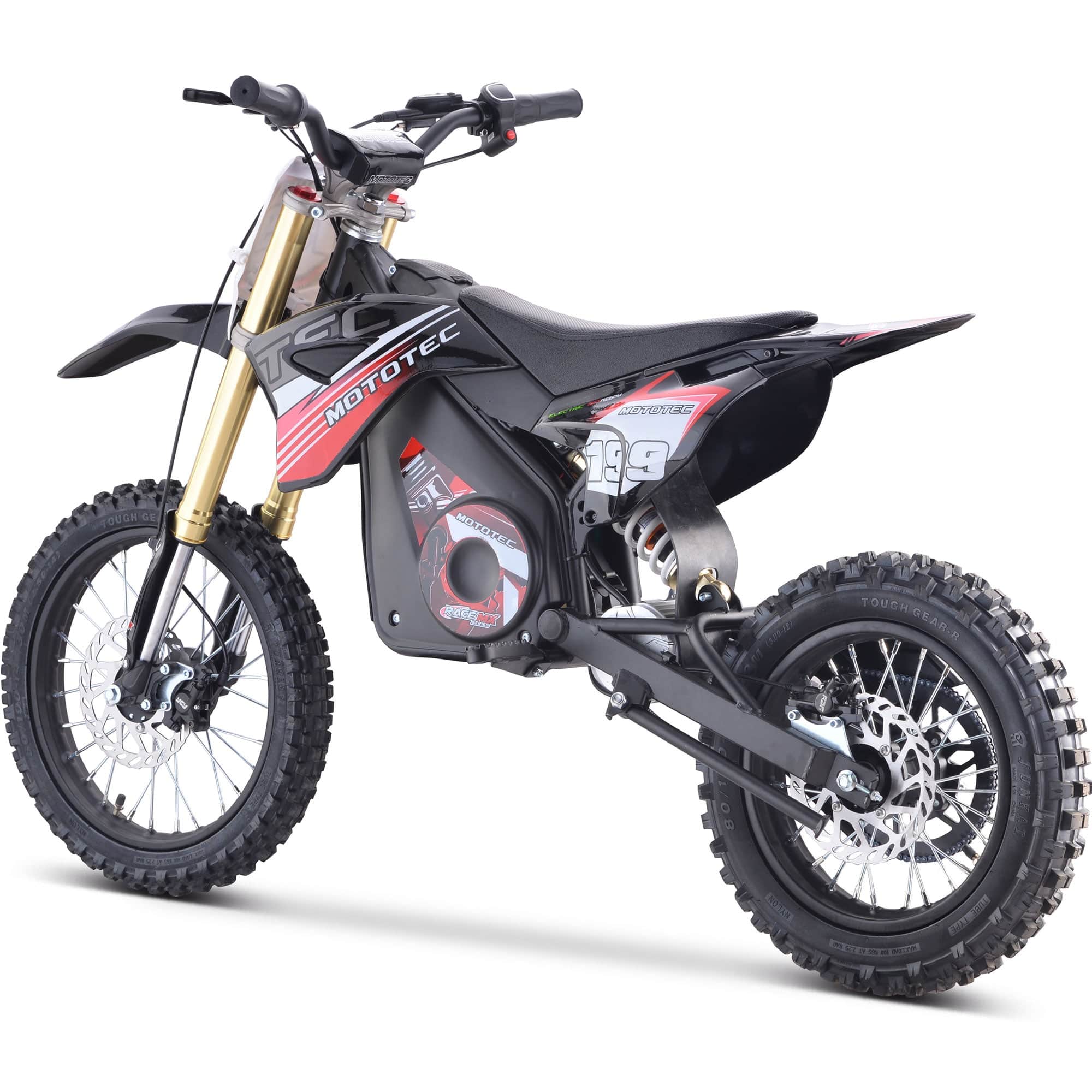 MotoTec 48v 1800w Pro Electric Dirt Bike Lithium (Pre-order: Early July) Electric Dirt Bike MotoTec