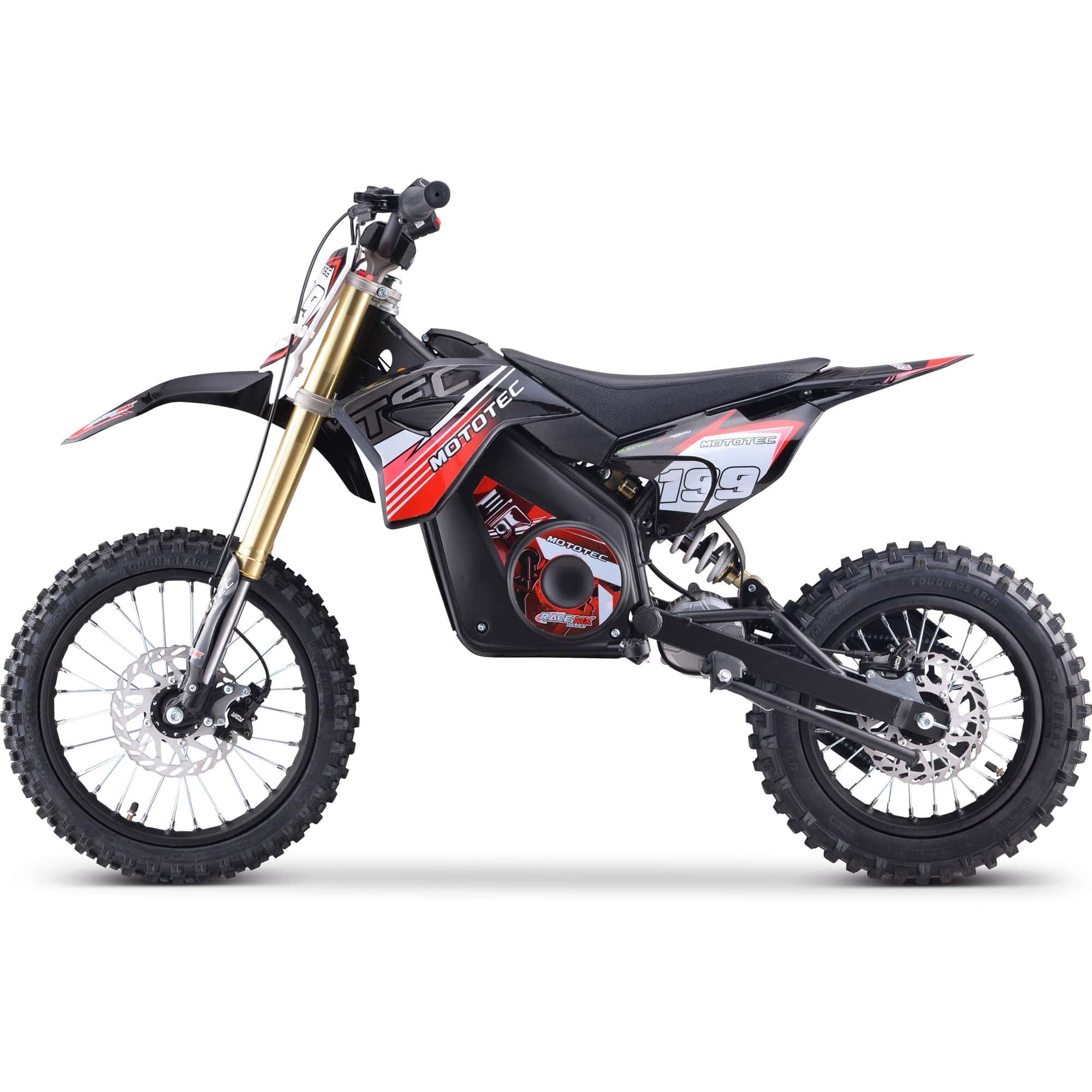 MotoTec 48v 1800w Pro Electric Dirt Bike Lithium (Pre-order: Early July) Electric Dirt Bike MotoTec