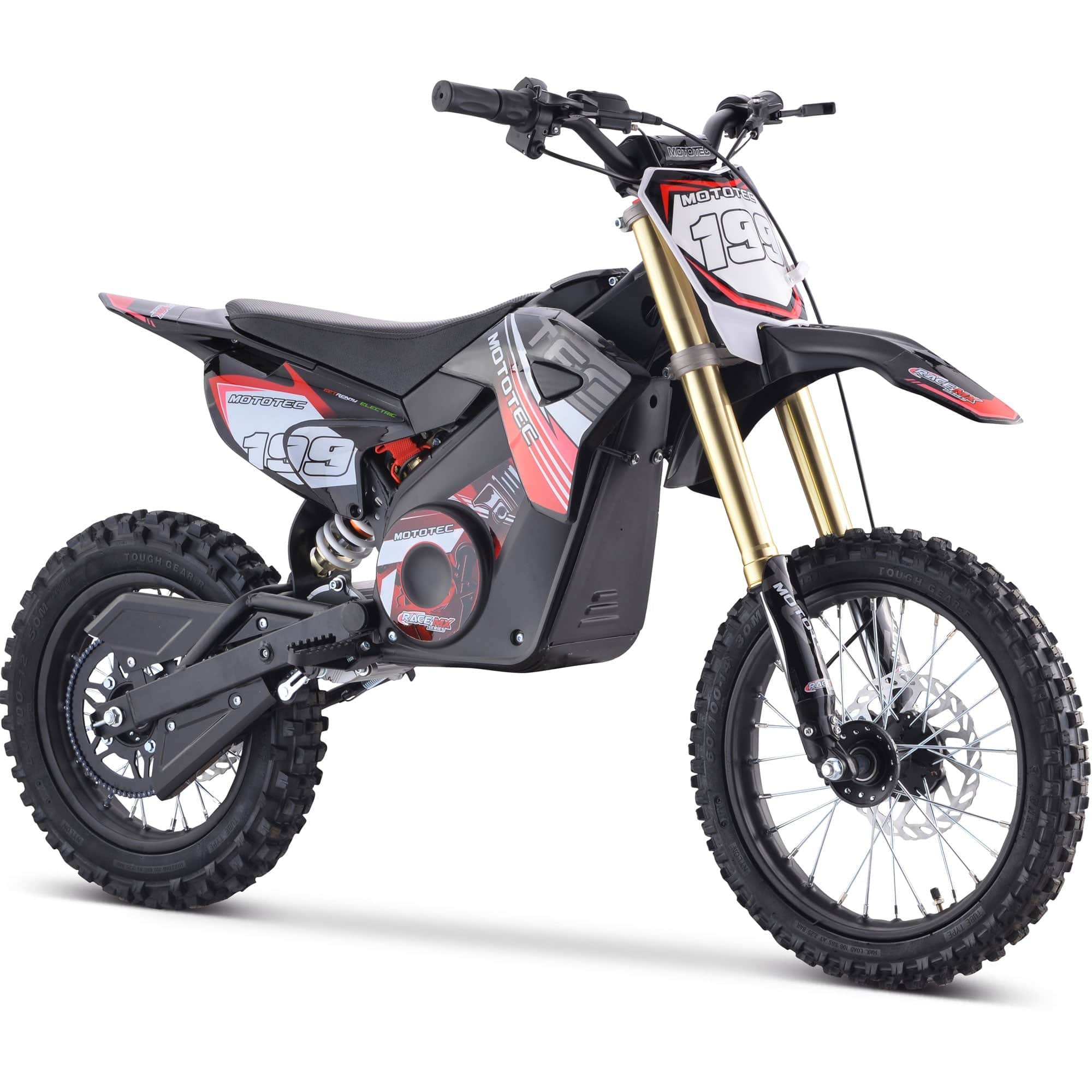 MT Dirt Pro 1500 Red electric dirt bike