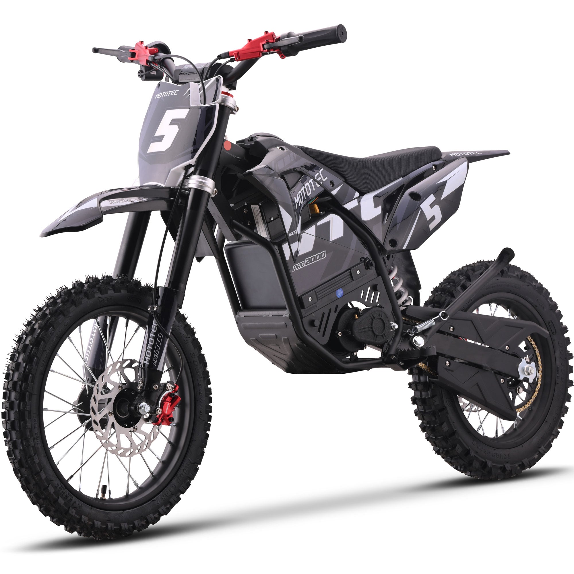 MotoTec 60v 2000w Pro Electric Dirt Bike Lithium