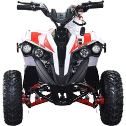 White MT-E-Bully 36v 1000w Electric ATV