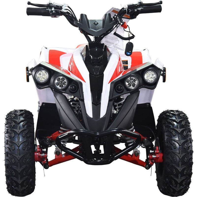 White MT-E-Bully 36v 1000w Electric ATV