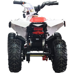 White MT-E Bully 36v 1000w Electric ATV