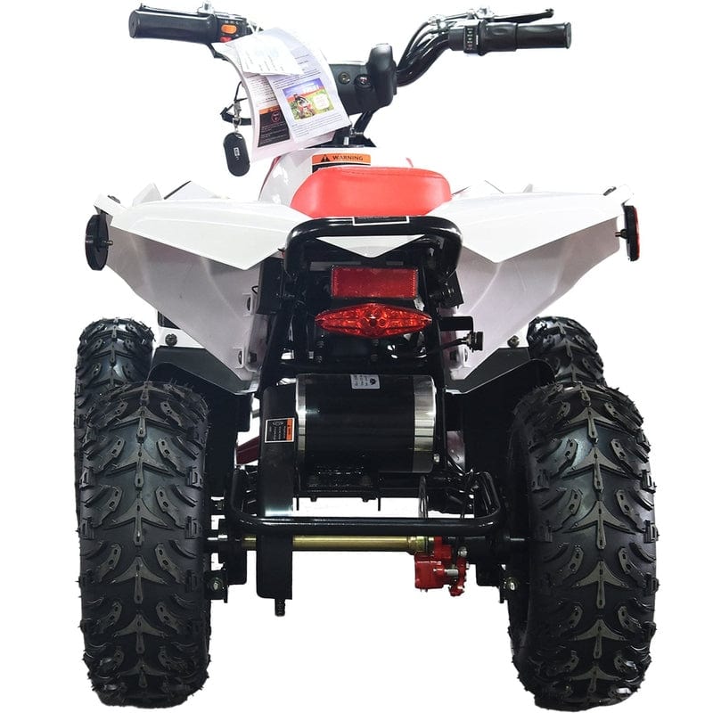White MT-E Bully 36v 1000w Electric ATV