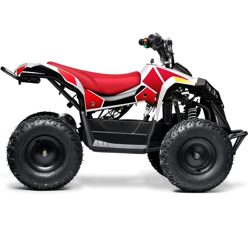 MT-E-Bully 36v 1000w White Electric ATV