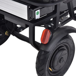 MotoTec Folding Mobility Electric Trike 48v 700w Dual Motor Lithium Black Electric Trikes / Mobility MotoTec