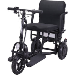 MotoTec Folding Mobility Electric Trike 48v 700w Dual Motor Lithium Black Electric Trikes / Mobility MotoTec