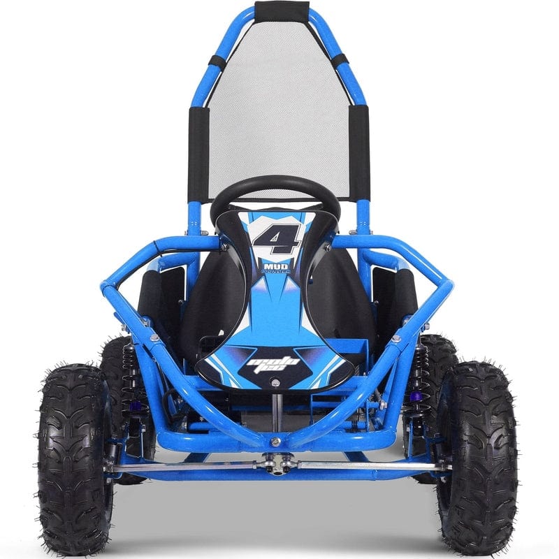 MotoTec Mud Monster Kids Electric 48v 1000w Go Kart Full Suspension Electric Go Karts MotoTec