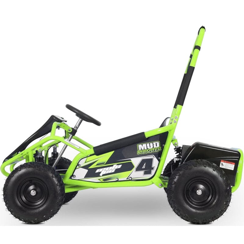 MotoTec Mud Monster Kids Electric 48v 1000w Go Kart Full Suspension Electric Go Karts MotoTec