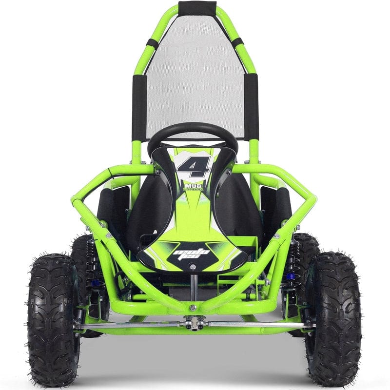 MotoTec Mud Monster Kids Electric 48v 1000w Go Kart Full Suspension Electric Go Karts MotoTec