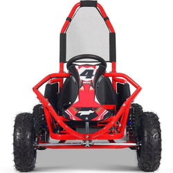 MotoTec Mud Monster Kids Electric 48v 1000w Go Kart Full Suspension Electric Go Karts MotoTec