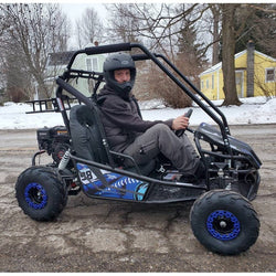 MotoTec Mud Monster XL 212cc 2 Seat Go Kart Full Suspension Gas Go Karts MotoTec