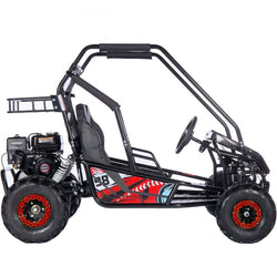 MotoTec Mud Monster XL 212cc 2 Seat Go Kart Full Suspension Gas Go Karts MotoTec