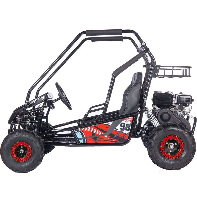 MotoTec Mud Monster XL 212cc 2 Seat Go Kart Full Suspension Gas Go Karts MotoTec