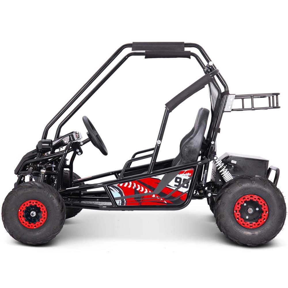 MotoTec Mud Monster XL 60v 2000w Electric Go Kart Full Suspension Electric Go Kart MotoTec