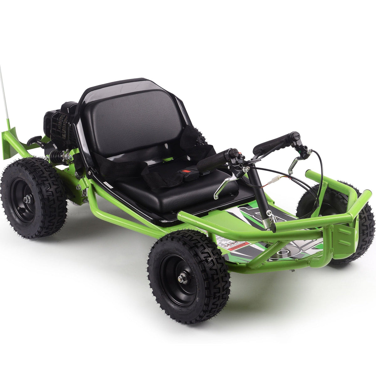MotoTec Sandman Kids Gas Powered 52cc Go Kart Gas Go Karts MotoTec